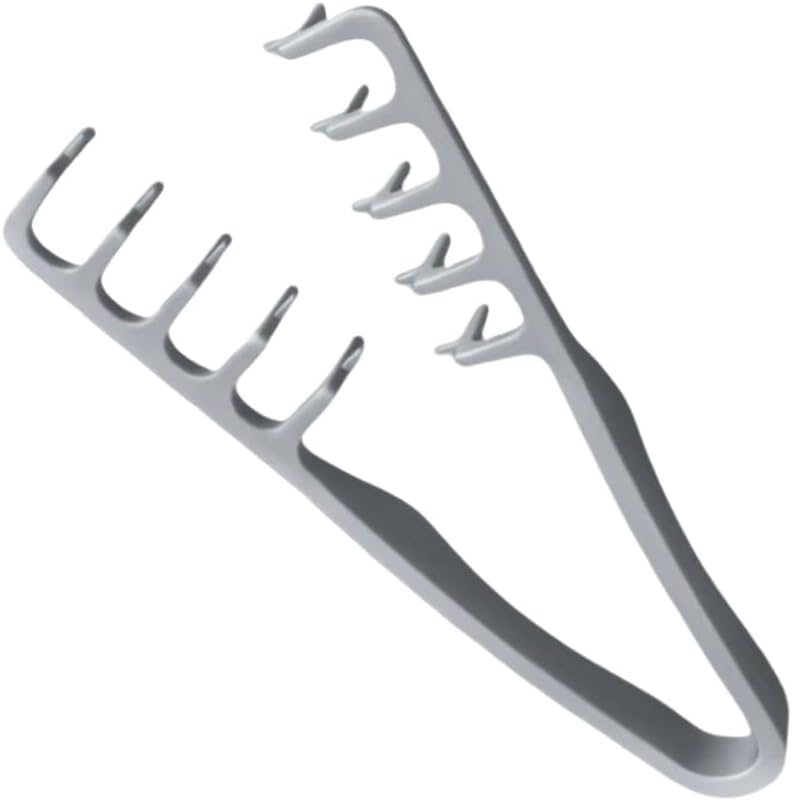 Generisch wide-toothed hair comb front view for textured styling.
