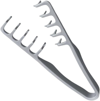Generisch wide-toothed hair comb front view for textured styling.