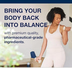 Metagenics dietary supplement bottle cap and packaging