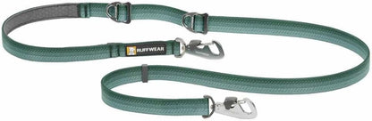 Ruffwear Switchbak Hands-Free Dog Leash in River Rock Green side profile
