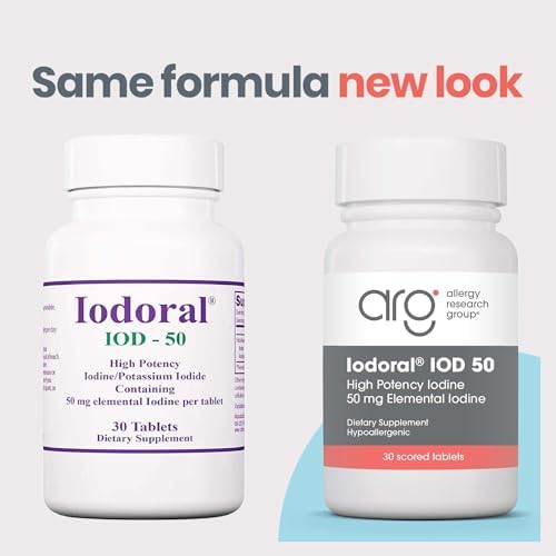 Optimox Iodoral potassium iodide 30 tablets dietary supplement bottle facts