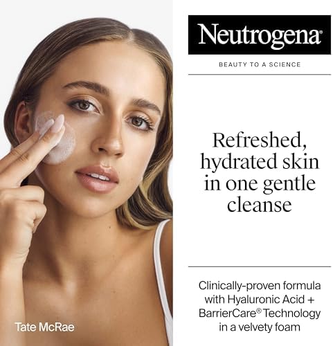 Fragrance-free hypoallergenic gel face wash for dry and sensitive skin