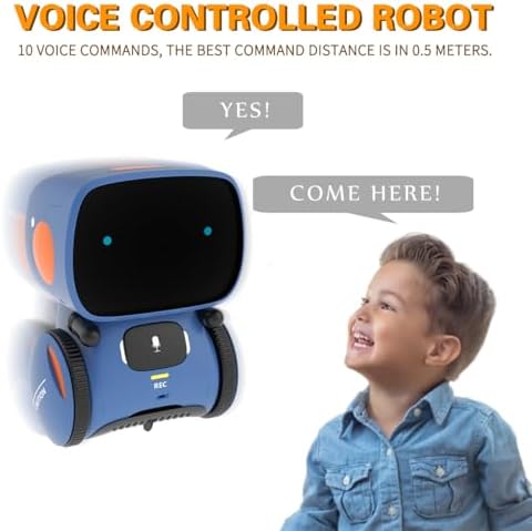 98K rechargeable robot toy with Type-C charging cable