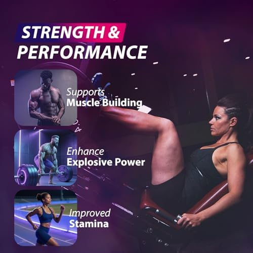 Asumtal creatine gummies blueberry flavor label details