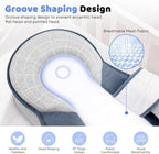 Fobserd feeding and nursing pillow side profile view