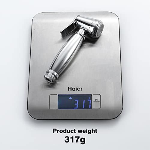 Side view of the handheld toilet sprayer nozzle