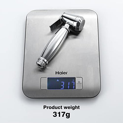 Side view of the handheld toilet sprayer nozzle
