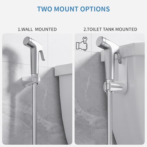 Shineforu bidet sprayer mounting bracket and wall installation hardware