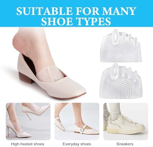 YSDYY reusable silicone spacers for foot pain relief