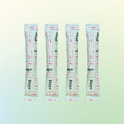 Daye non-toxic tampons for heavy flow with pesticide-free certification.