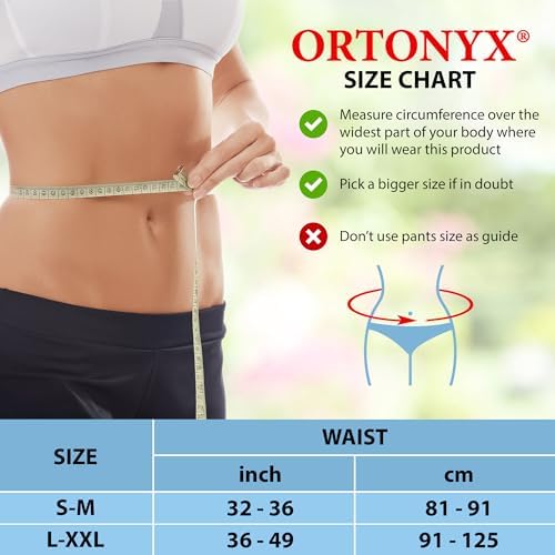 Close up view of the adjustable stoma bag opening on the ORTONYX abdominal belt for secure pouch integration