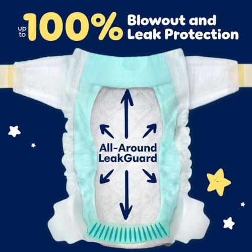 Close up of product description for USA imported Pampers ZZZ size seven toddler diapers
