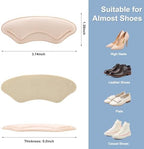 Micro-fleece shoe liners for men and women to improve shoe fit and pain relief.