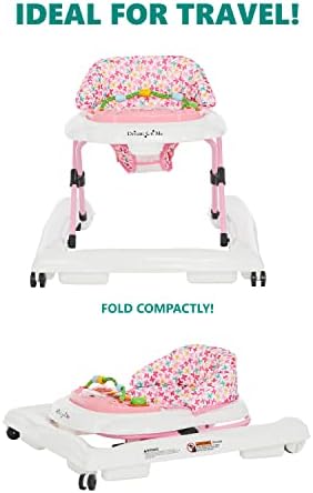 Dream On Me baby walker folded for compact storage