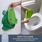 Wall mounted boy urinal with removable bowl