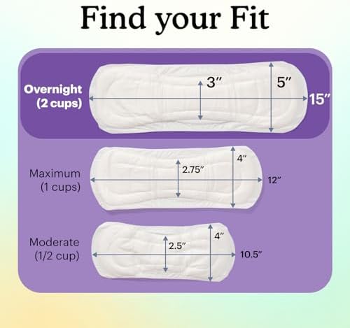 Because new version overnight incontinence liners for women dimensions view