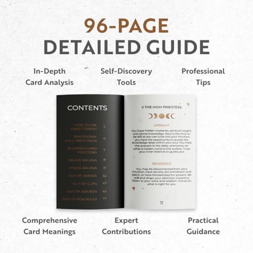 High quality cardstock detail of Crafterian tarot cards