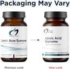 Designs For Health Lipoic Acid Supreme supplement facts label