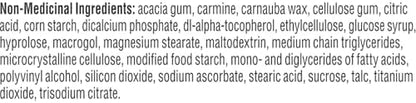 Side angle of Nestlé Materna Prenatal supplement box detailing premium ingredients and prenatal benefits.