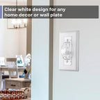 Transparent switch guard for smart home automation