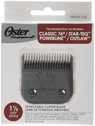 Oster professional hair clipper replacement blade packaging