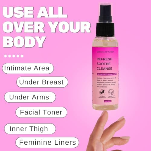 Goddess of the Sea 2 fluid ounce bottle of natural feminine deodorant