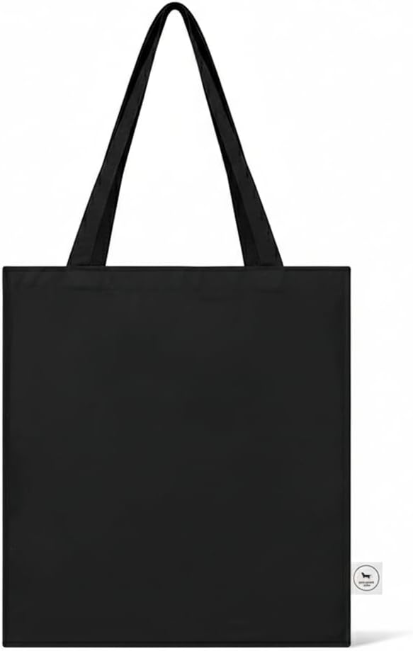 Park Life Designs canvas tote bag dimensions demonstration