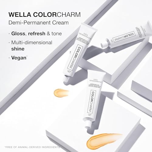 Colorcharm gloss refresh and tone professional cream developer mix guide.