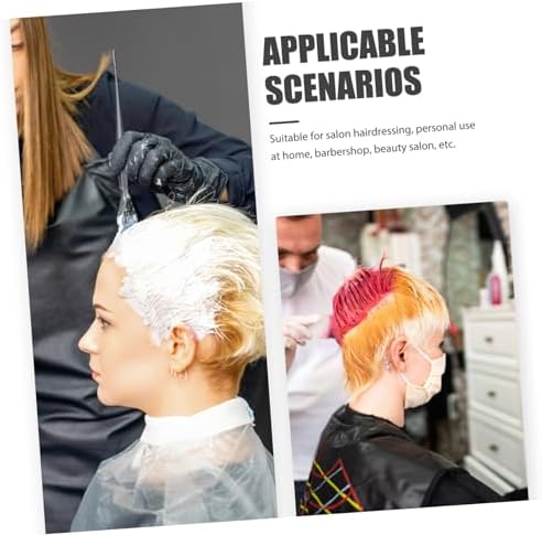 Top view of two pairs of professional salon ear covers.