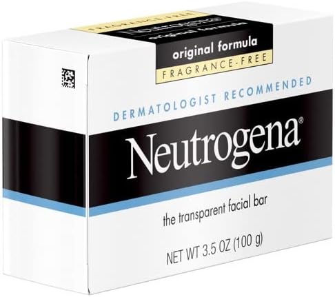 Non-comedogenic cleansing bar free from harsh detergents and dyes