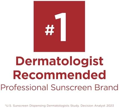 Broad spectrum SPF 46 sunscreen lightweight invisible finish no white cast