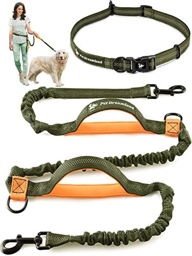 Pet Dreamland dog leash bungee system close up
