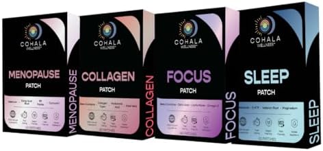 Cohala Wellness Focus Patch 60 count supply canister