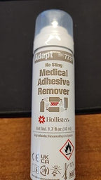 Hollister Adapt 7737 medical adhesive remover showing the 360 degree spray nozzle