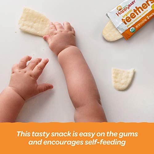 Happy Baby pack of six boxes delivery bundle of organic baby snacks