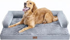 Large Dog Bed Orthopedic Washable - Beds Bolster - Medium XL XLarge Big Dogs - Memory Foam Couch Sofa - Waterproof with Removable Cover - Image 2