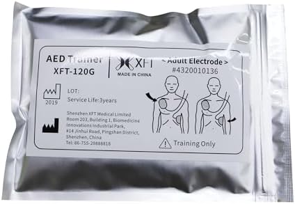 Shenzhen XFT Medical Limited adult training pads for defibrillator simulation.