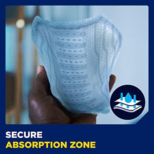 Side angle view of the 144 count bulk packaging for TENA Men maximum protection incontinence pads.