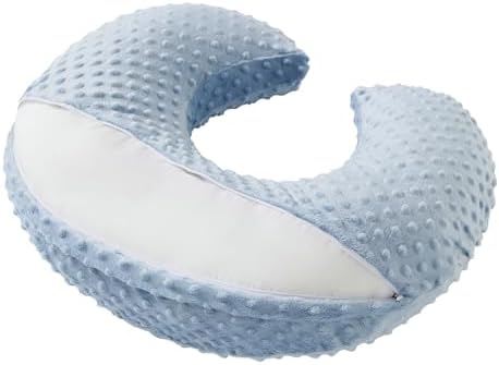 Donomilo minky dot nursing pillow cover on standard pillow