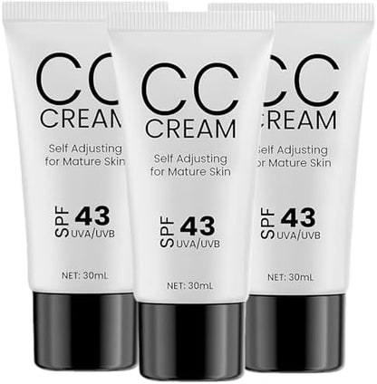 QYDUMOON CC cream for older women 3 piece packaging front view