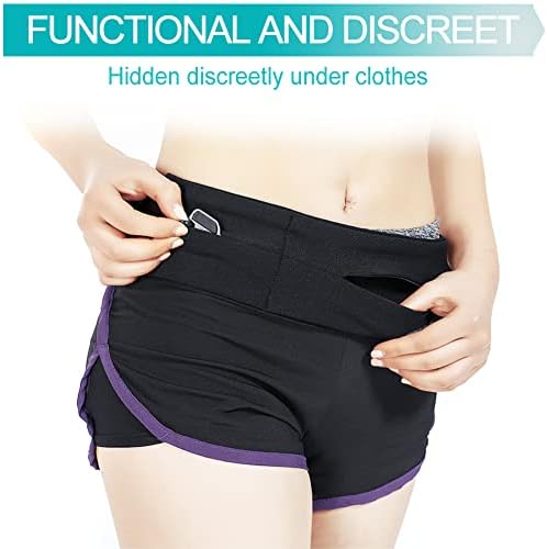 EaseCare feeding tube belt detailing the breathable moisture-wicking fabric close-up.