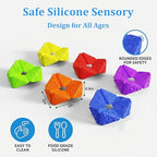 Tendry calm down corner sensory cube for classroom stress management