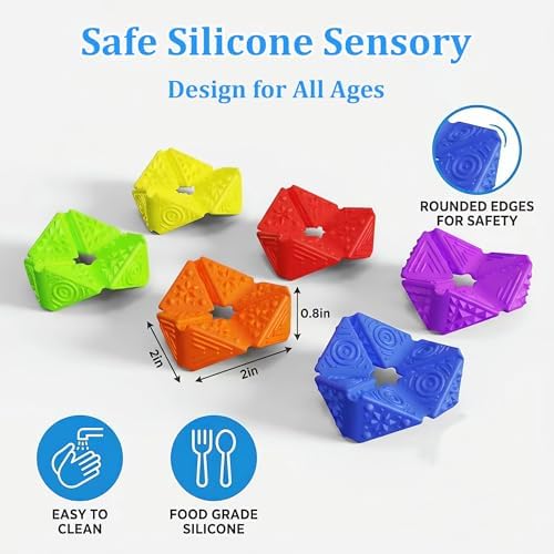 Tendry calm down corner sensory cube for classroom stress management