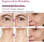 Close-up of twist up anti wrinkle eye cream stick