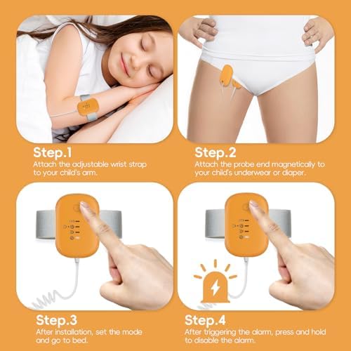 Yiisin wearable alarm on arm strap for children and adults.