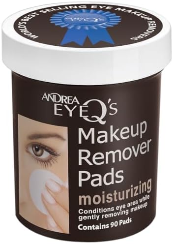 Andrea Eye Q's Moisturizing Makeup Remover Pads packaging details