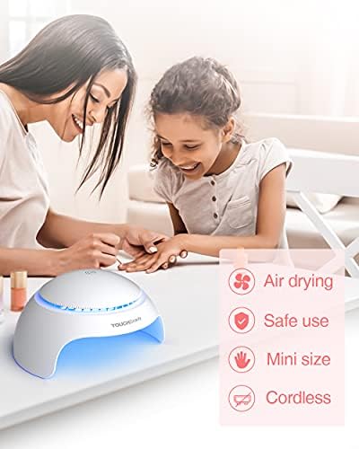 Touchbeauty nail dryer battery compartment open view