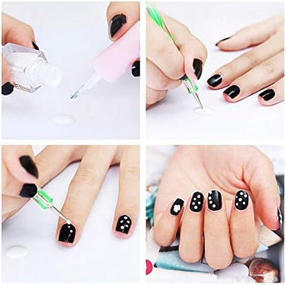 Five piece dotting pen kit displayed on white background