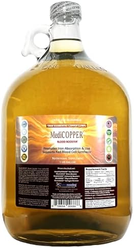 MediCOPPER liquid mineral supplement showing the premium triple sealed protective closure on the bottle neck