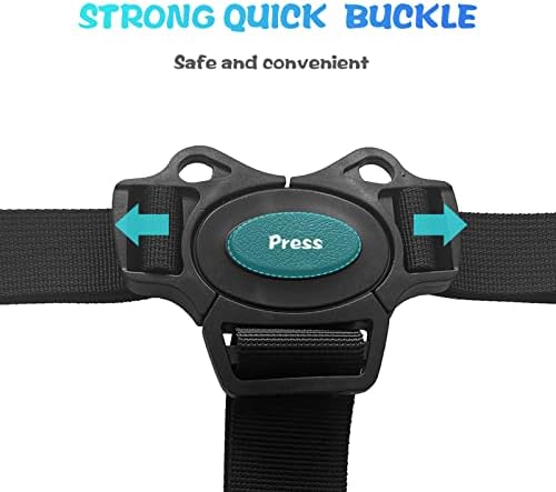 High density nylon safety strap for children strollers